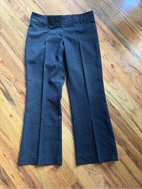 Tracy Evans Pinstripe Black Dress Pants